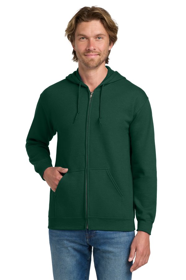 Gildan® 18600 Heavy Blend™ Full-Zip Hooded Sweatshirt