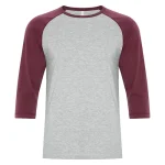 ATC 0822 Eurospun® Ring Spun Baseball Tee