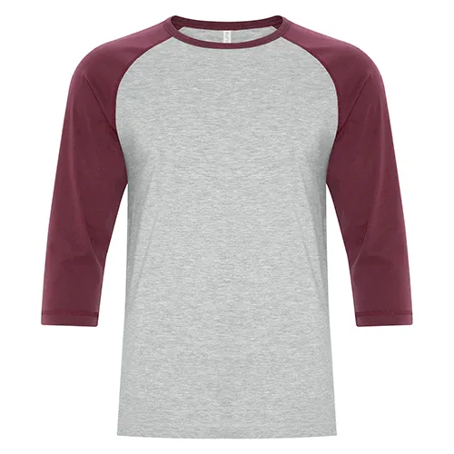 ATC 0822 Eurospun® Ring Spun Baseball Tee